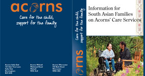 Acorns information booklet design