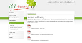 Ash Tree website