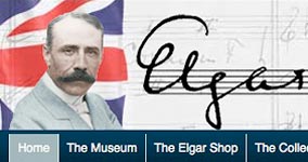 Elgar Museum website design